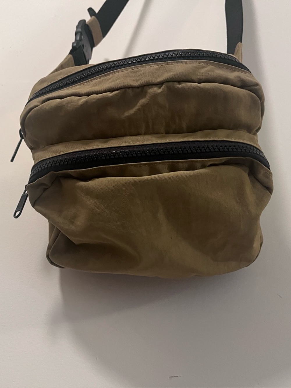 Olive Green Baggu Fanny Pack